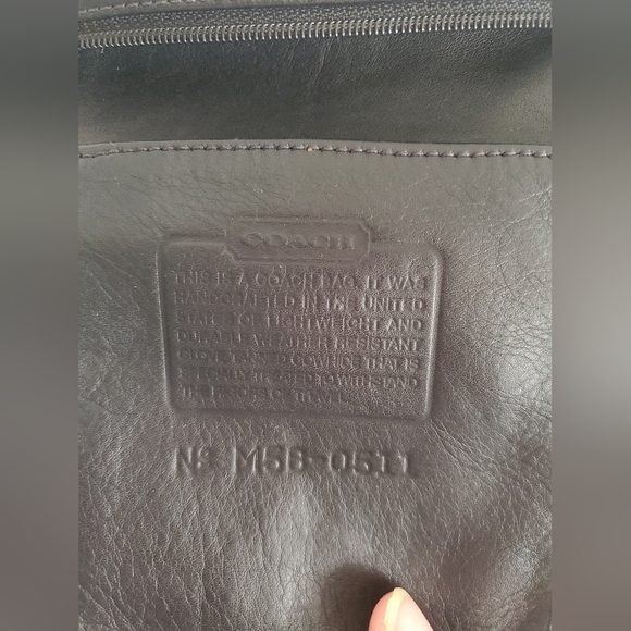 Coach Vintage International Travel Bag 0511 In Black Unisex Made In USA - Picture 14 of 16